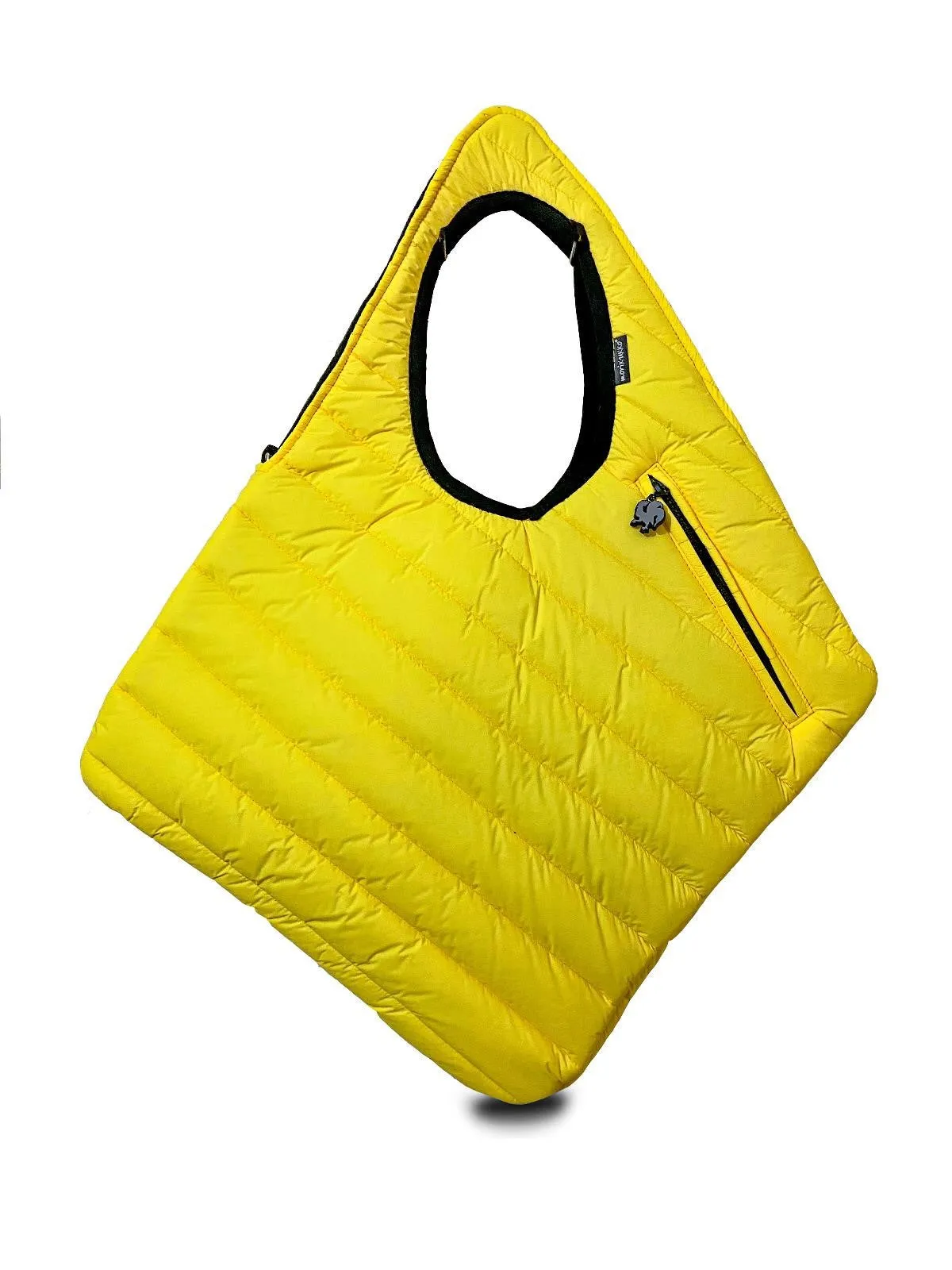 Puffer Diagonal Tote Bag