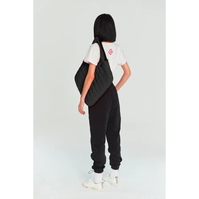 Puffer Diagonal Tote Bag