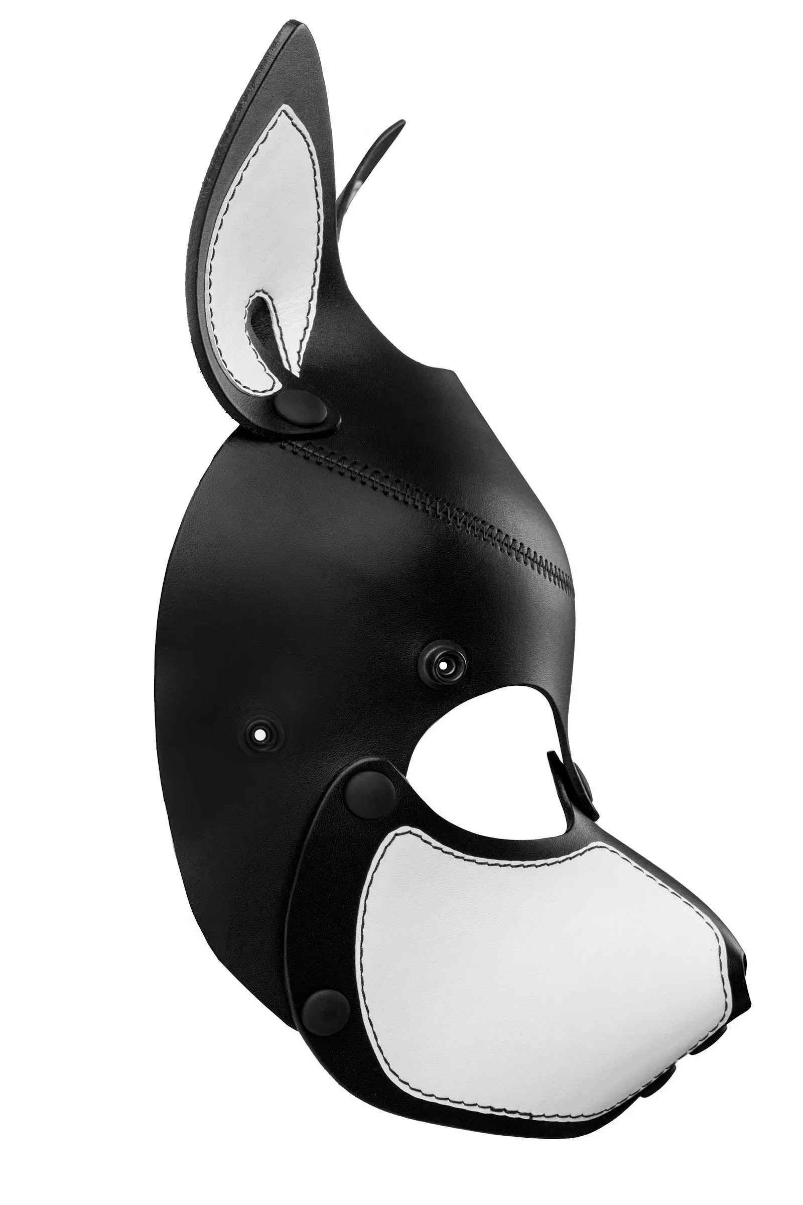 PUP "SCOUT" MASK - White & Black