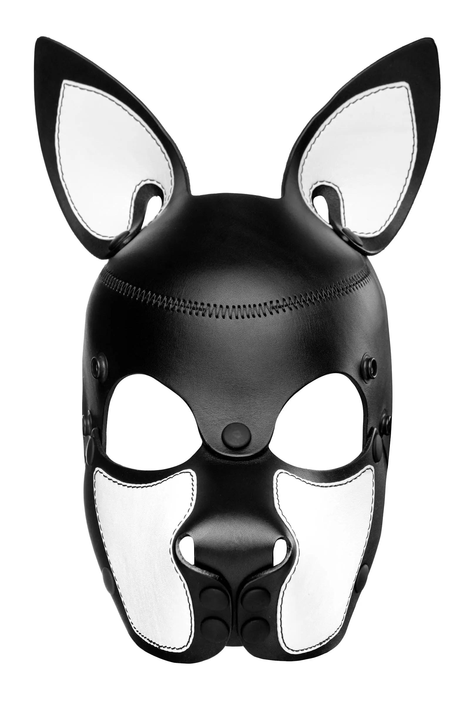PUP "SCOUT" MASK - White & Black