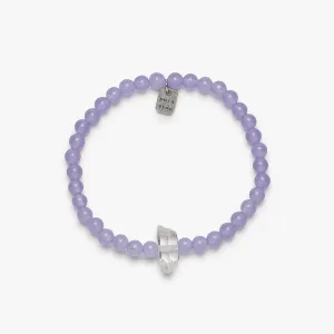 Pura Vida Intention Stretch Bracelet ~ Amethyst