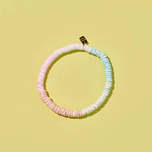 PURA VIDA PINK SANDS STRETCH BRACELET