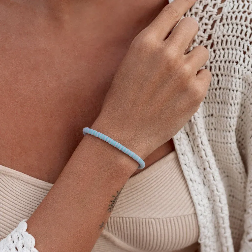 Pura Vida Seascape Stretch Bracelet ~ Surf's Up