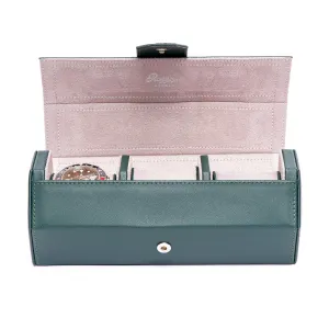Rapport - Vantage Triple Watch Roll in Green Leather | D137