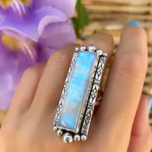 RESERVED FOR KATY - Remaining balance on custom moonstone ring
