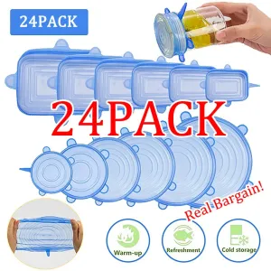 Reusable Silicone Stretch Lids