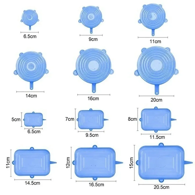 Reusable Silicone Stretch Lids