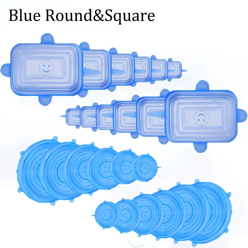 Reusable Silicone Stretch Lids