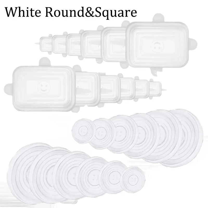 Reusable Silicone Stretch Lids