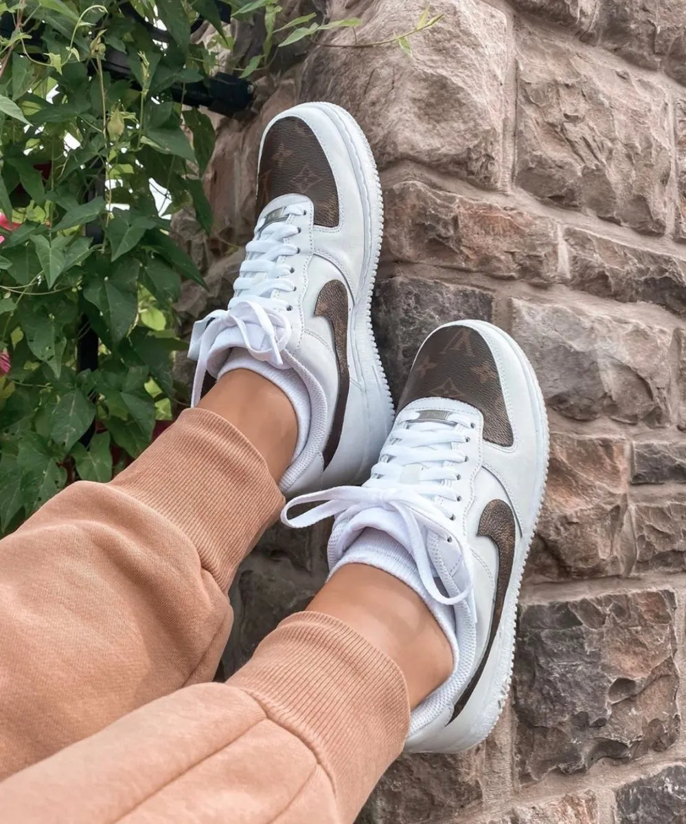 Reworked LV Nike AF1 (Kids)