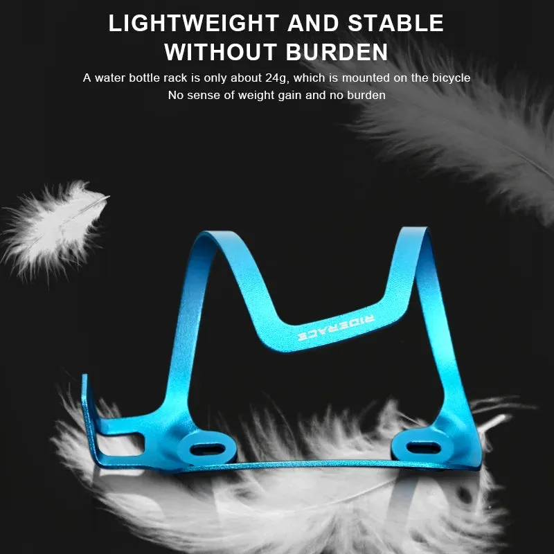 RIDERACE Lightweight Alloy Aluminium Bike Bottle Cage Holder Bracket Accessories