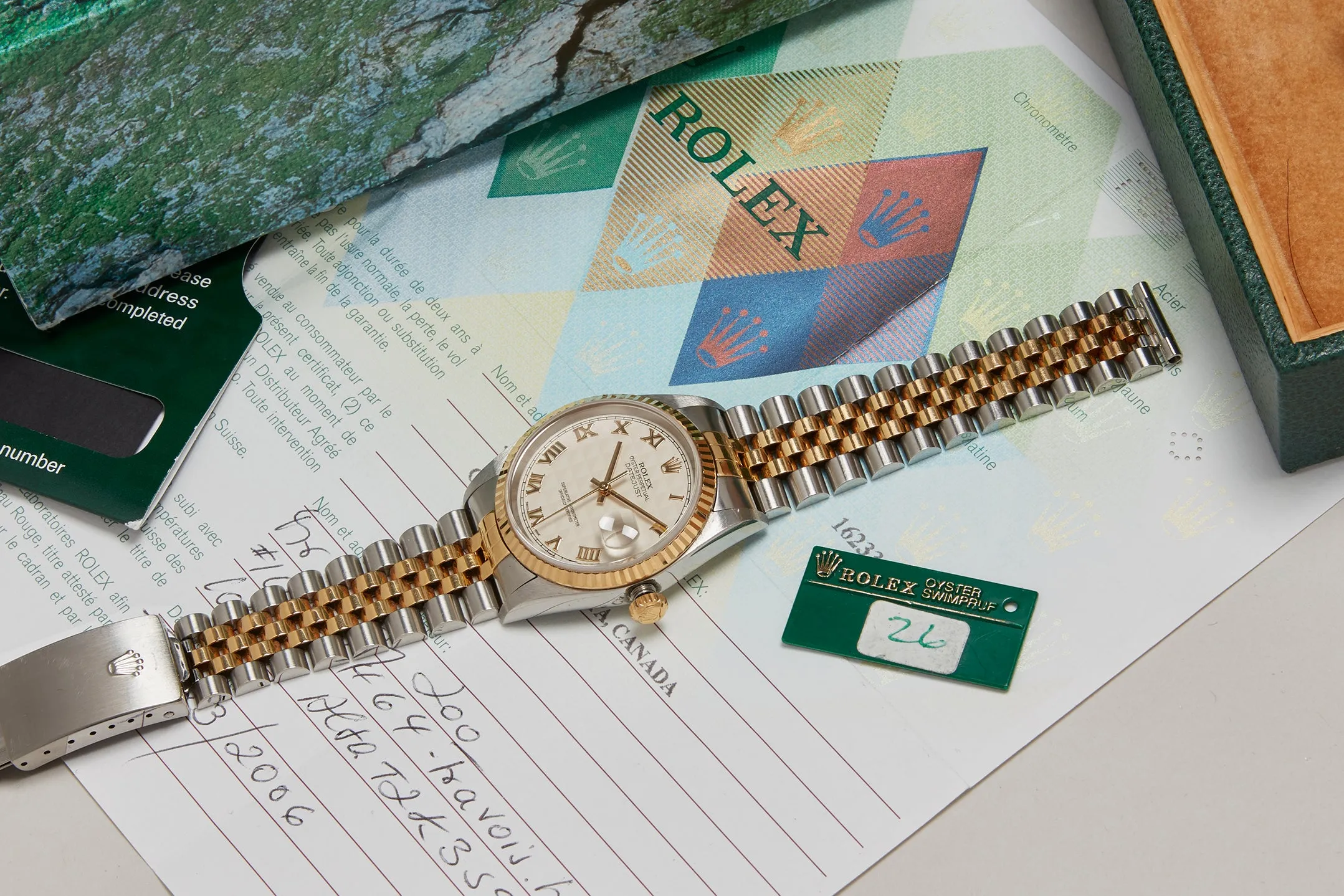 Rolex Oyster Perpetual Datejust 'Pyramid' Dial 2001