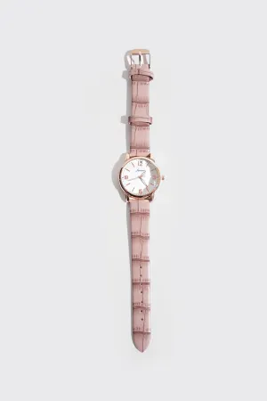 Round Face Watch