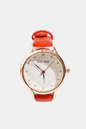 Round Face Watch