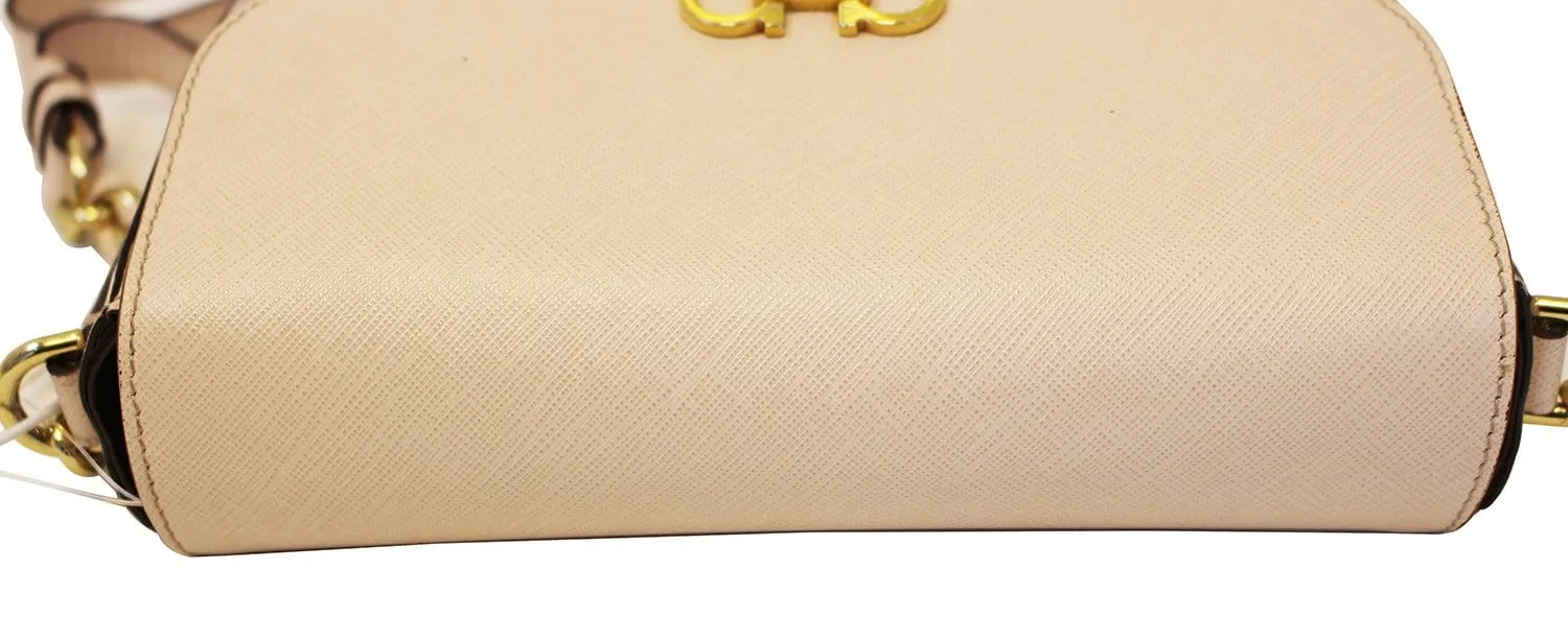 SALVATORE FERRAGAMO Gancio Logo Sandrine Crossbody Flap Bag - Last Call