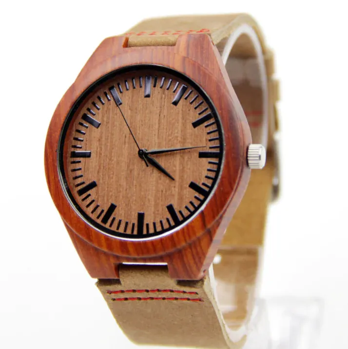 Sandalwood, Bamboo, and Wooden Watches Collection