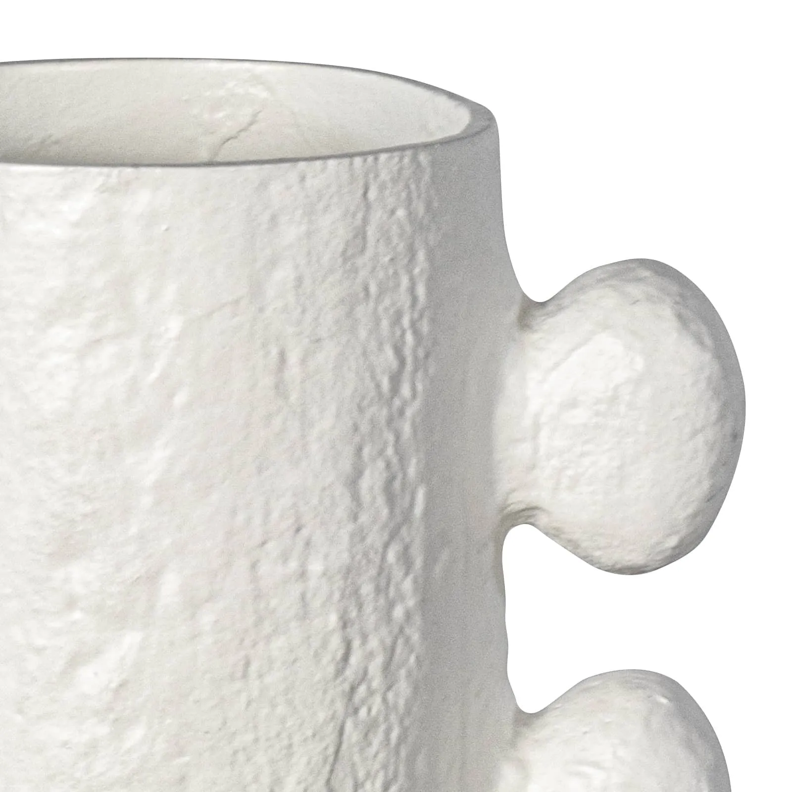 Sanya Metal Vase (White)