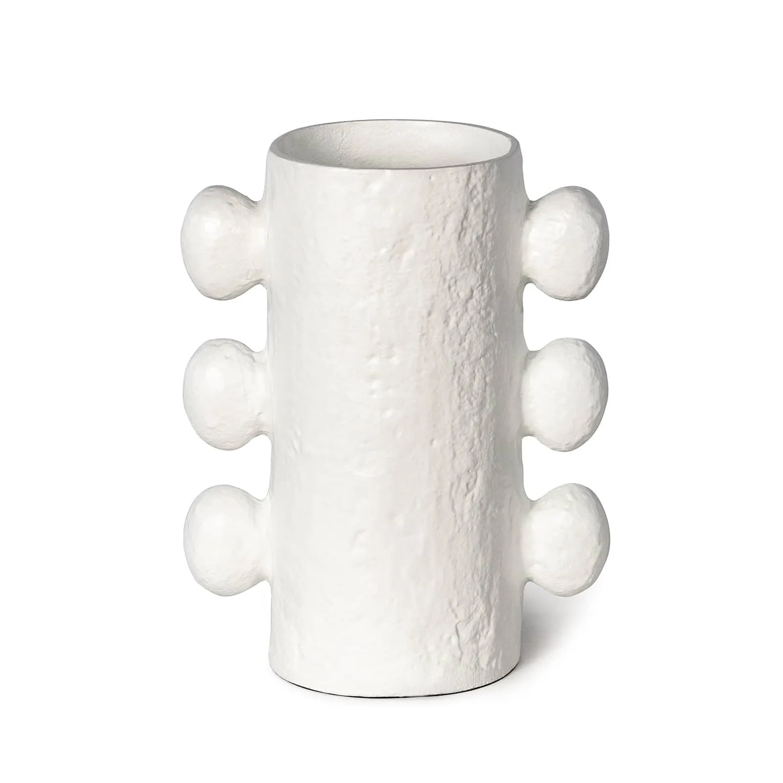 Sanya Metal Vase (White)