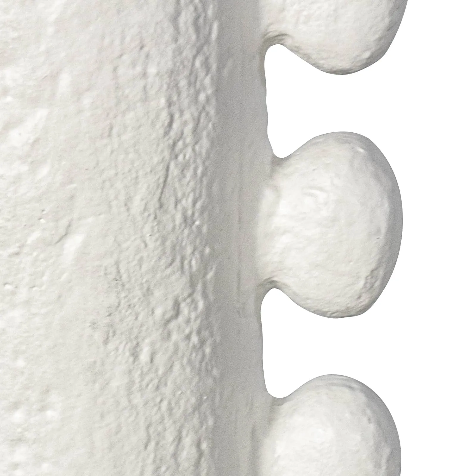 Sanya Metal Vase (White)