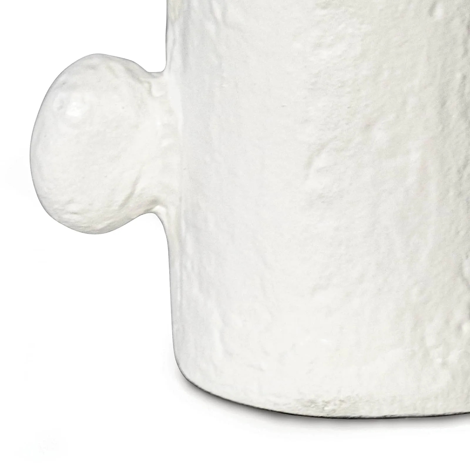 Sanya Metal Vase (White)