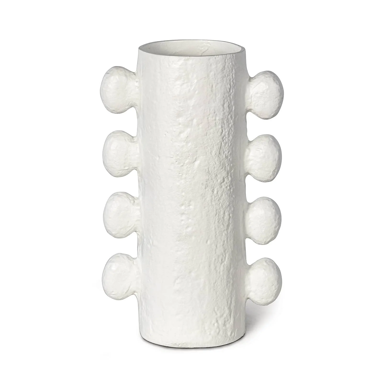 Sanya Metal Vase (White)
