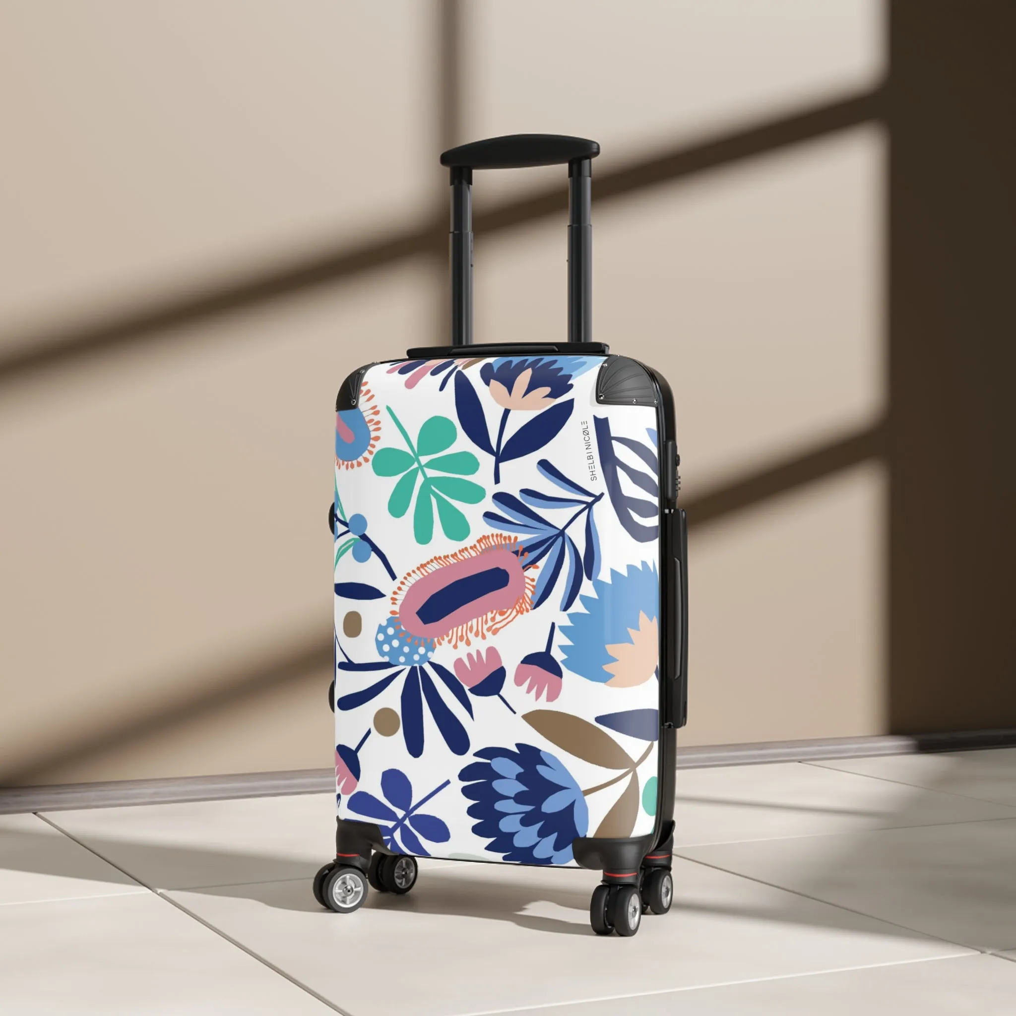Shelbi Nicole Floral Cabin Suitcase