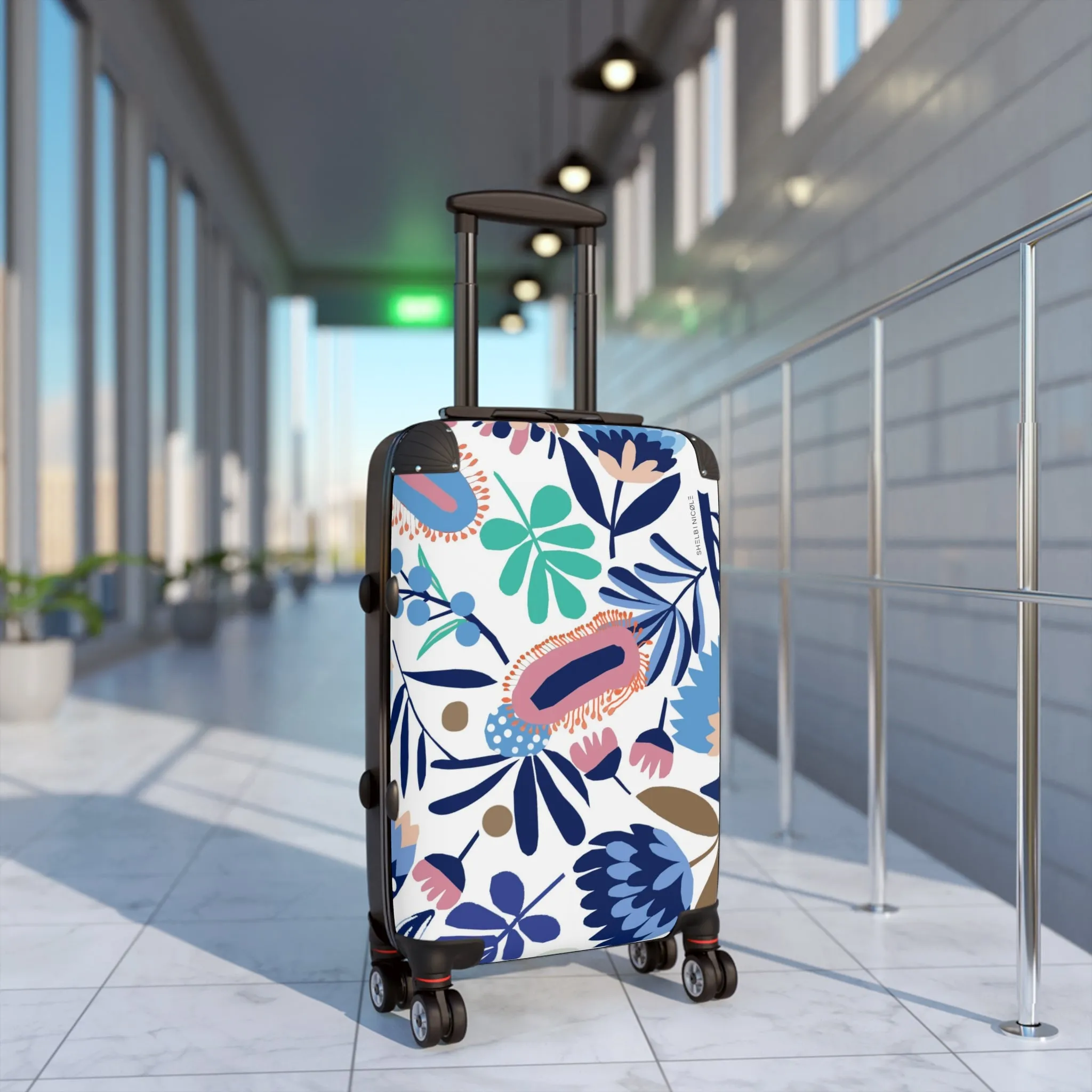 Shelbi Nicole Floral Cabin Suitcase