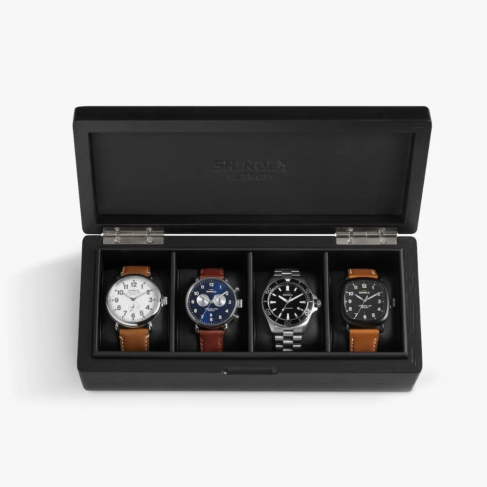 Shinola Watch Collectors Box - Black