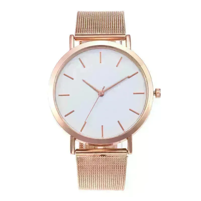Simple ladies quartz watch