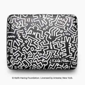 Smart Case V2 Large - Keith Haring white