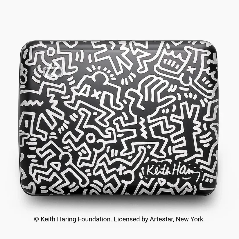 Smart Case V2 Large - Keith Haring white