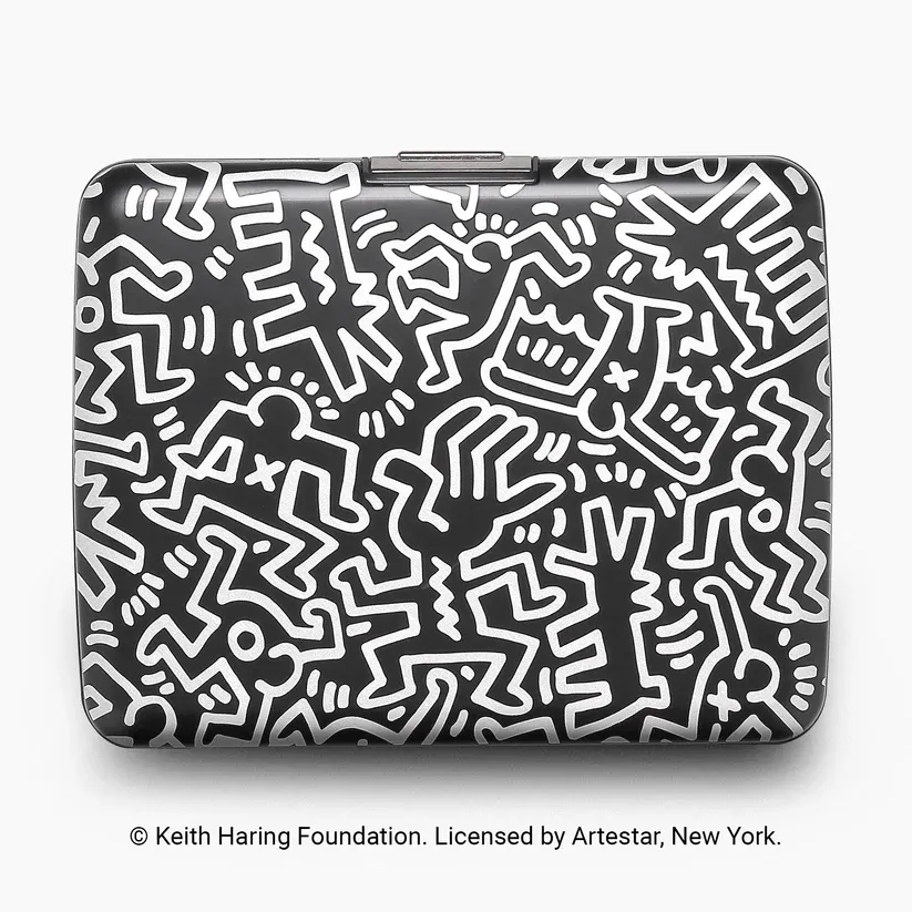 Smart Case V2 Large - Keith Haring white