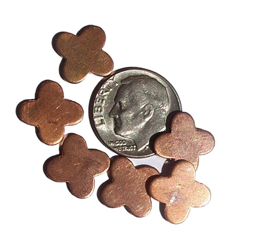 Smooth Flower 12.5mm Cutout Blank