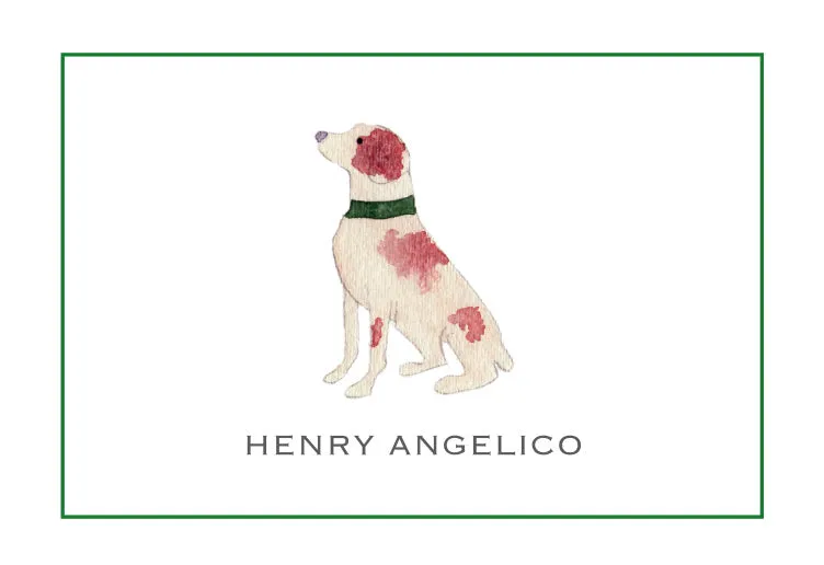 Spaniel Luggage Tag