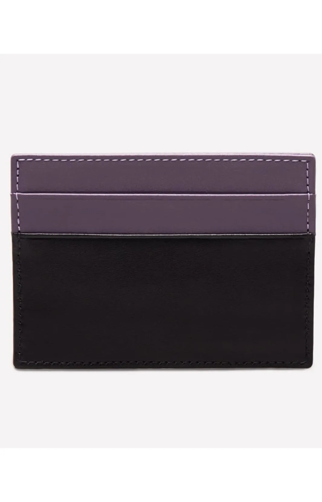 STERLING FLAT CREDIT CARD CASE - PURPLE