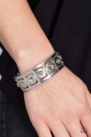 Stretch of Drama - Brown Bracelet - Paparazzi Accessories
