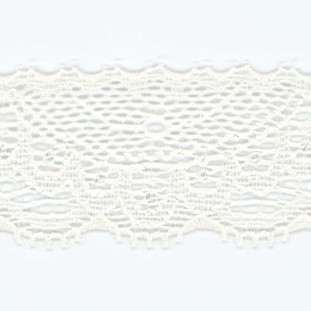 Stretch Trimming Lace #00 Off White