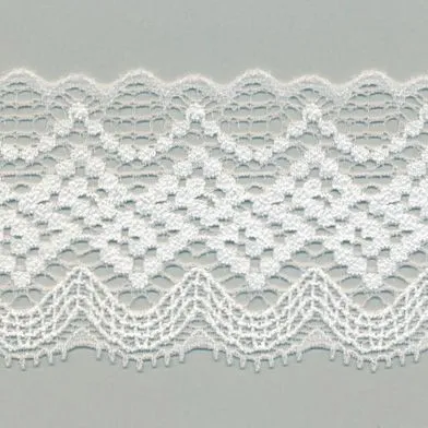 Stretch Trimming Lace #00 Off White