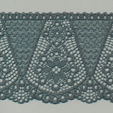 Stretch Trimming Lace #103 Smoke Gray
