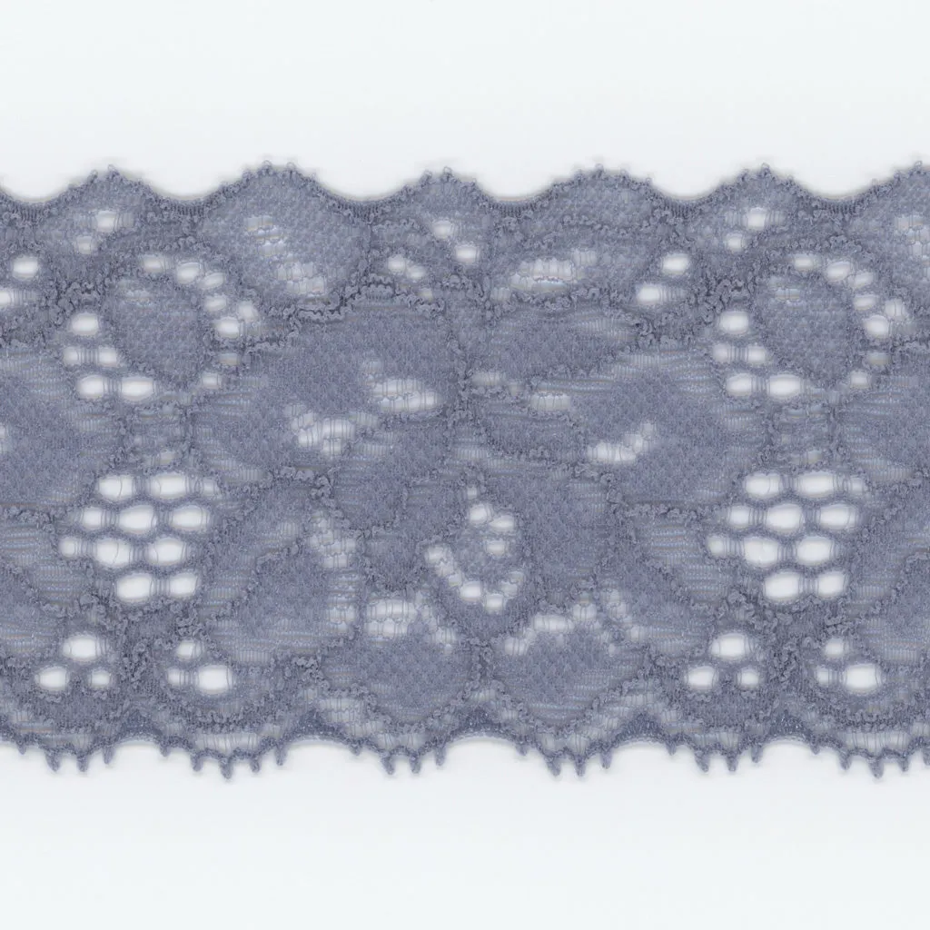Stretch Trimming Lace #23 Blue Gray