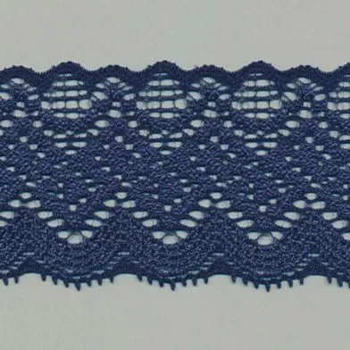 Stretch Trimming Lace #47 Night Blue