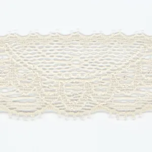 Stretch Trimming Lace #48 Silver