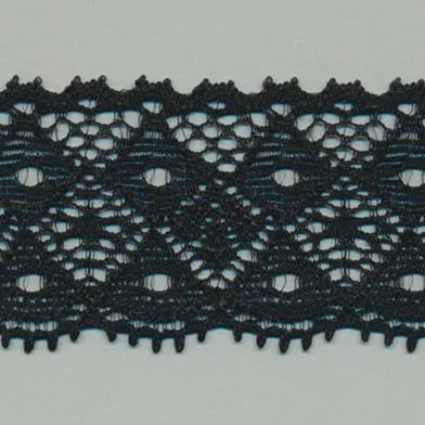 Stretch Trimming Lace #50 Black