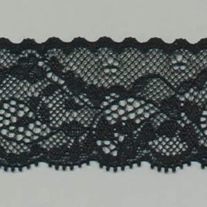 Stretch Trimming Lace #50 Black