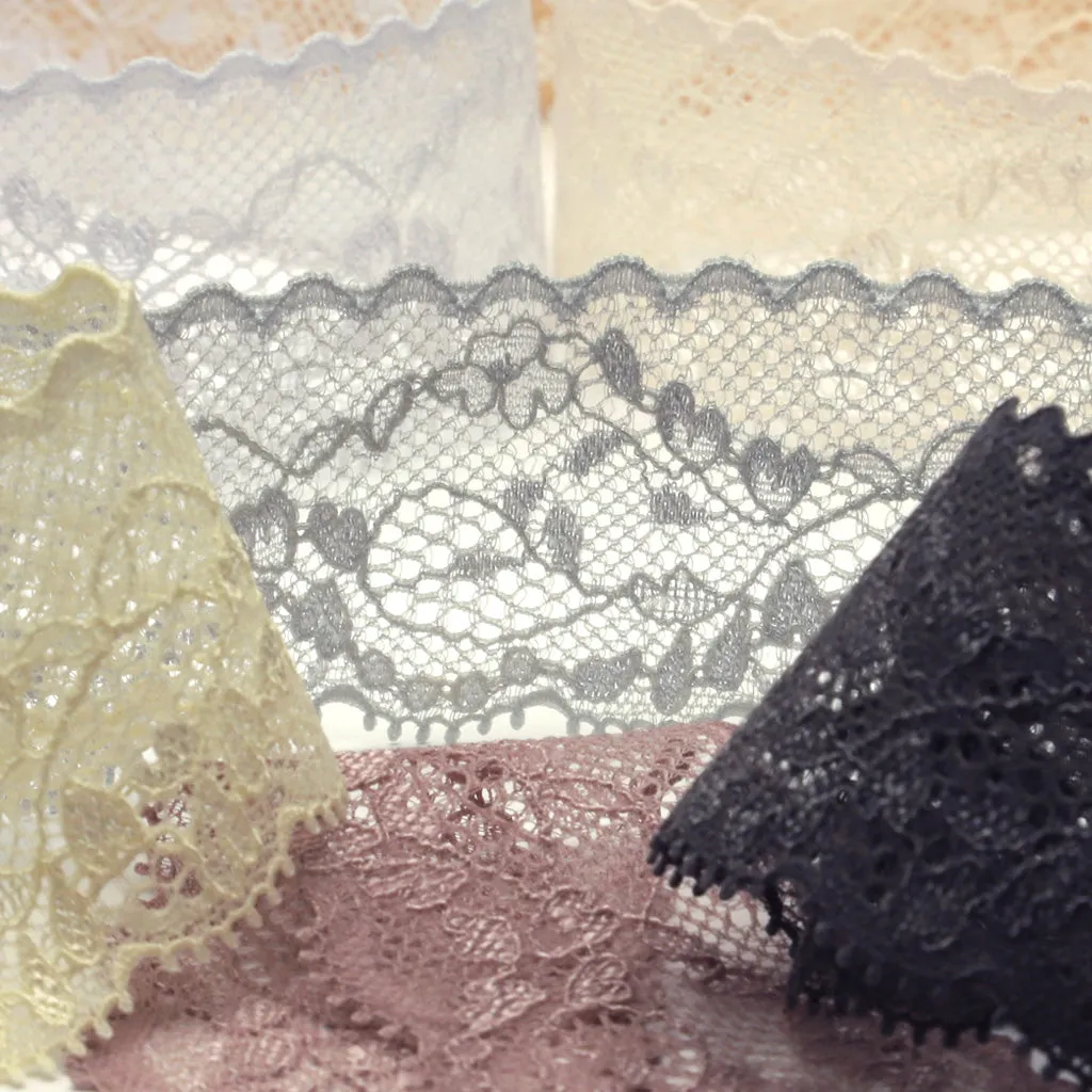Stretch Trimming Lace #50 Black