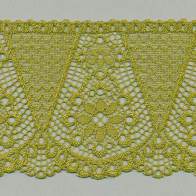 Stretch Trimming Lace #66 Uguisu