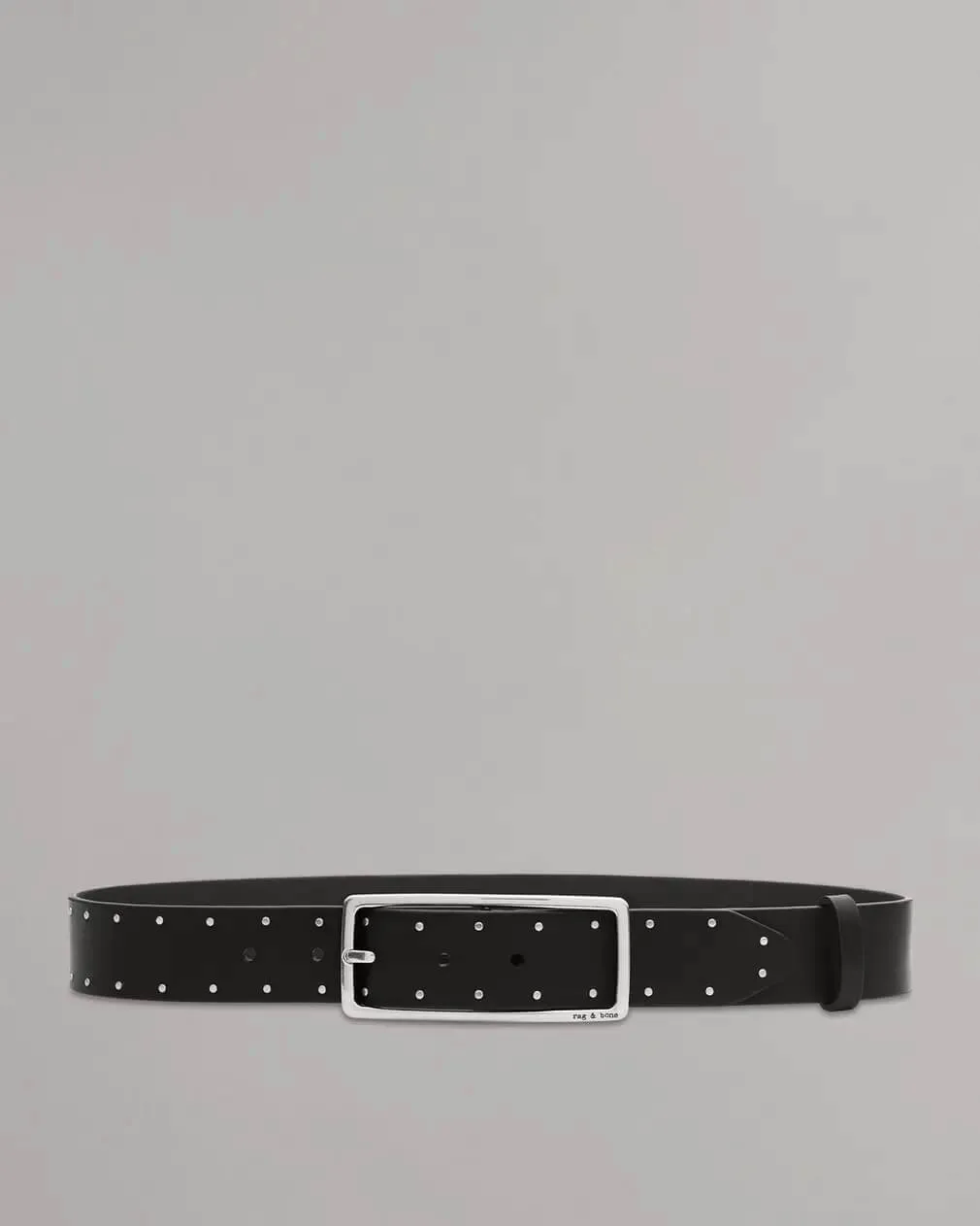 Studded Rebound Belt in Black