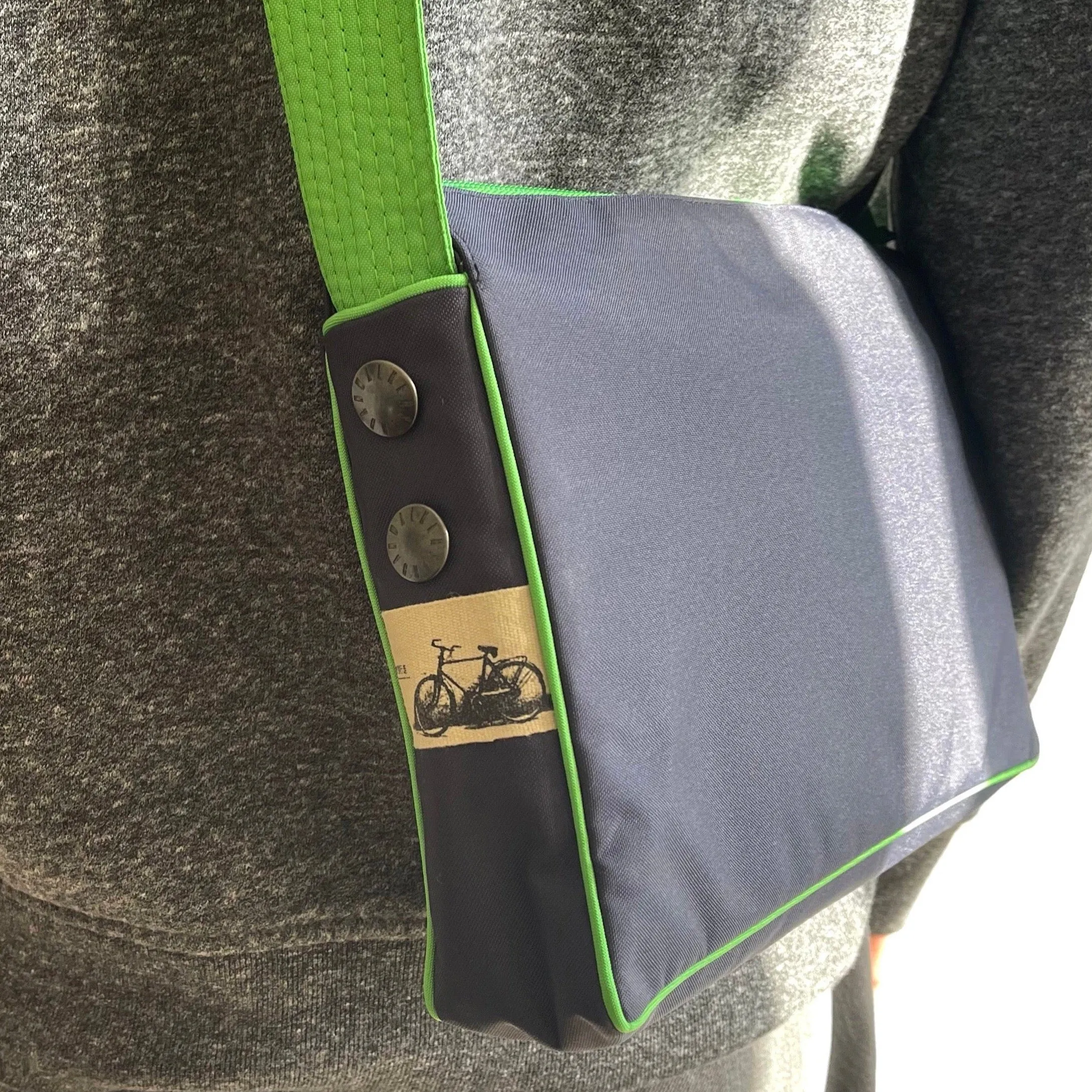 Stylish Recycled Crossbody Bags/Messenger Bags for Men and Women