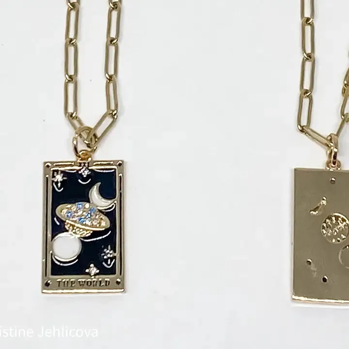 Tarot Card Necklace