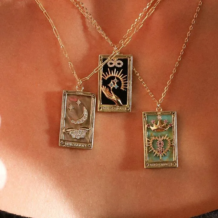 Tarot Card Necklace